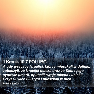 1 Kronik 10:7 POLUBG Bible Verse Image