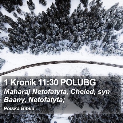 1 Kronik 11:30 POLUBG Bible Verse Image