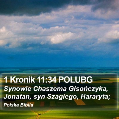 1 Kronik 11:34 POLUBG Bible Verse Image
