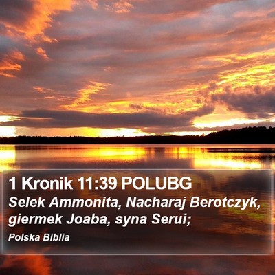 1 Kronik 11:39 POLUBG Bible Verse Image