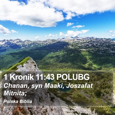 1 Kronik 11:43 POLUBG Bible Verse Image