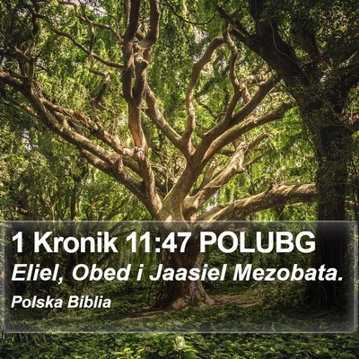 1 Kronik 11:47 POLUBG Bible Verse Image