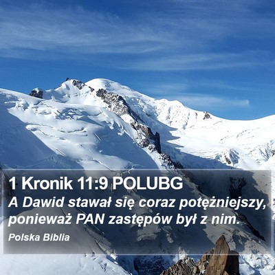 1 Kronik 11:9 POLUBG Bible Verse Image