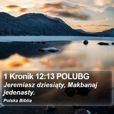 1 Kronik 12:13 POLUBG Bible Verse Image