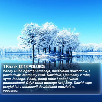 1 Kronik 12:18 POLUBG Bible Verse Image