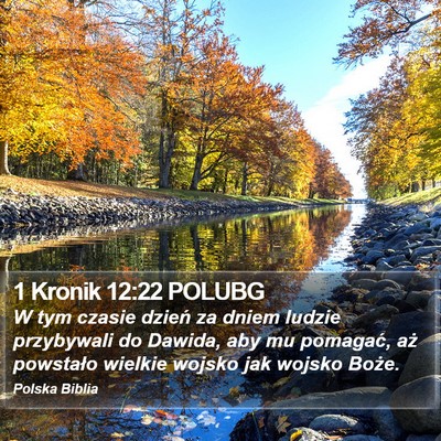 1 Kronik 12:22 POLUBG Bible Verse Image