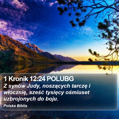 1 Kronik 12:24 POLUBG Bible Verse Image