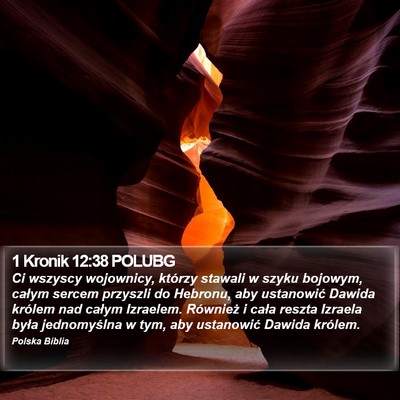 1 Kronik 12:38 POLUBG Bible Verse Image