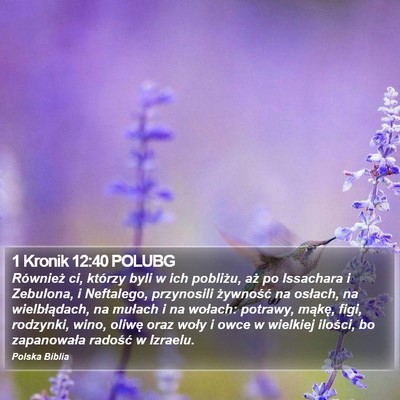 1 Kronik 12:40 POLUBG Bible Verse Image