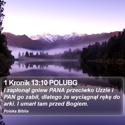 1 Kronik 13:10 POLUBG Bible Verse Image