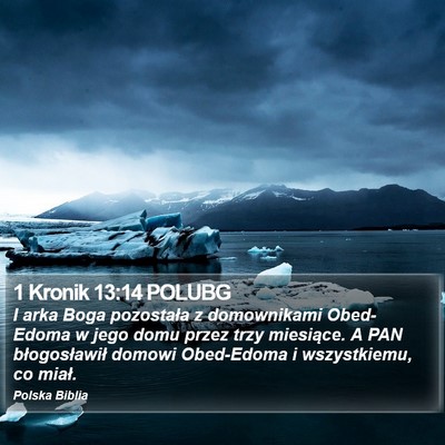 1 Kronik 13:14 POLUBG Bible Verse Image