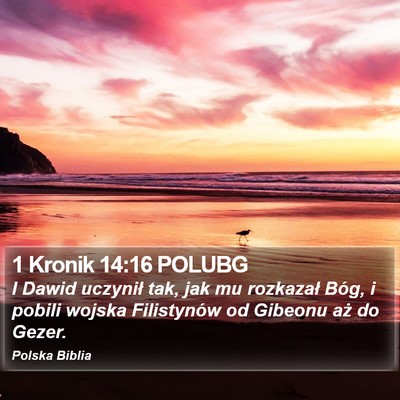 1 Kronik 14:16 POLUBG Bible Verse Image