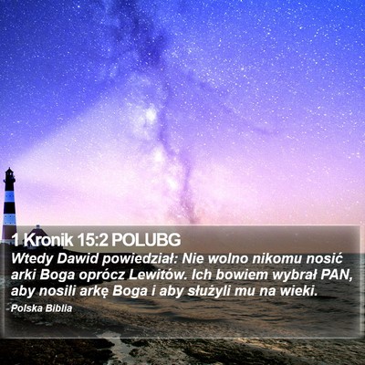 1 Kronik 15:2 POLUBG Bible Verse Image