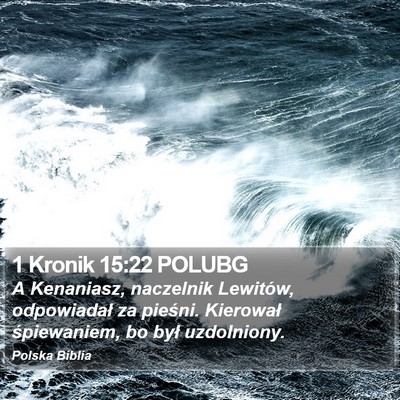 1 Kronik 15:22 POLUBG Bible Verse Image