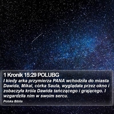 1 Kronik 15:29 POLUBG Bible Verse Image