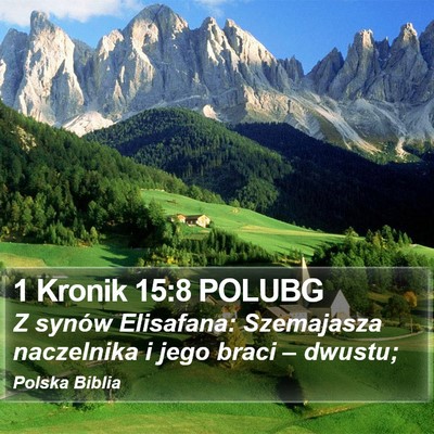 1 Kronik 15:8 POLUBG Bible Verse Image