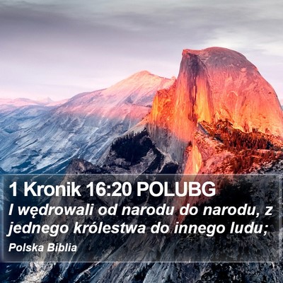 1 Kronik 16:20 POLUBG Bible Verse Image