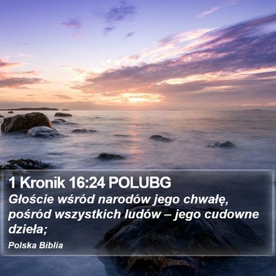 1 Kronik 16:24 POLUBG Bible Verse Image