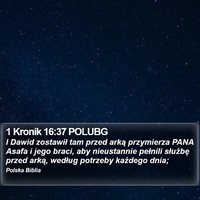 1 Kronik 16:37 POLUBG Bible Verse Image