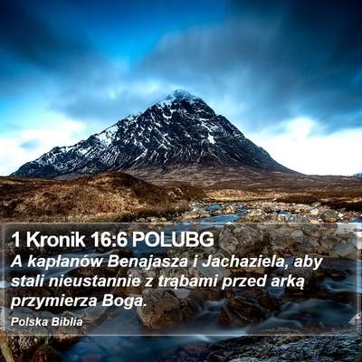1 Kronik 16:6 POLUBG Bible Verse Image