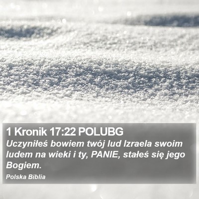 1 Kronik 17:22 POLUBG Bible Verse Image