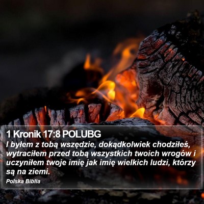 1 Kronik 17:8 POLUBG Bible Verse Image