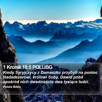 1 Kronik 18:5 POLUBG Bible Verse Image