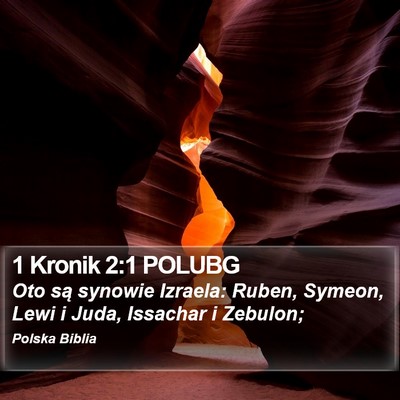 1 Kronik 2:1 POLUBG Bible Verse Image