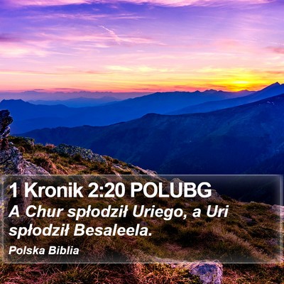 1 Kronik 2:20 POLUBG Bible Verse Image