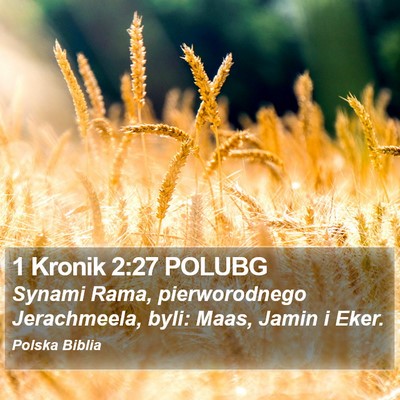 1 Kronik 2:27 POLUBG Bible Verse Image