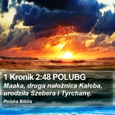 1 Kronik 2:48 POLUBG Bible Verse Image
