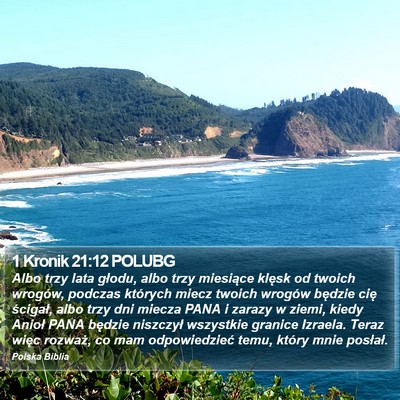 1 Kronik 21:12 POLUBG Bible Verse Image