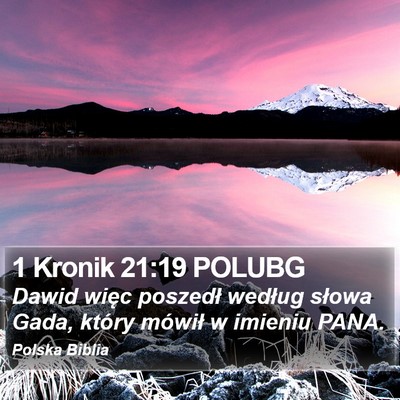 1 Kronik 21:19 POLUBG Bible Verse Image