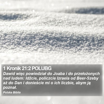 1 Kronik 21:2 POLUBG Bible Verse Image