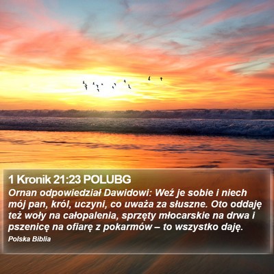 1 Kronik 21:23 POLUBG Bible Verse Image