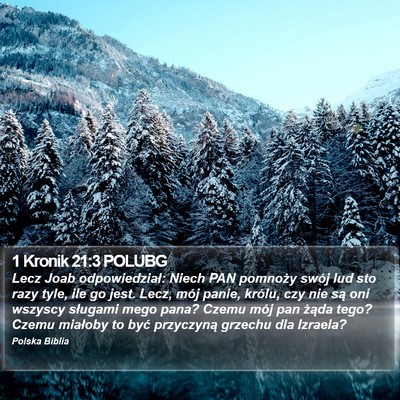 1 Kronik 21:3 POLUBG Bible Verse Image