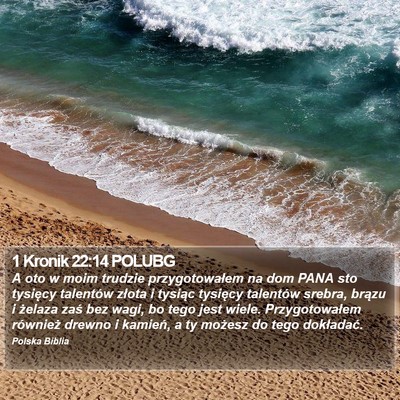 1 Kronik 22:14 POLUBG Bible Verse Image