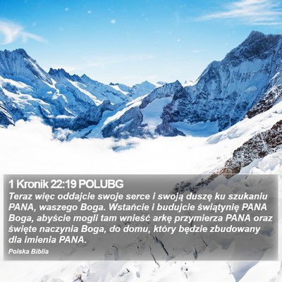 1 Kronik 22:19 POLUBG Bible Verse Image