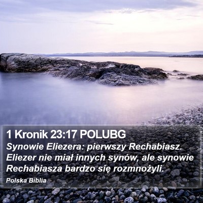 1 Kronik 23:17 POLUBG Bible Verse Image
