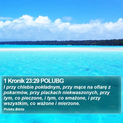 1 Kronik 23:29 POLUBG Bible Verse Image