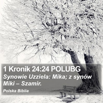 1 Kronik 24:24 POLUBG Bible Verse Image