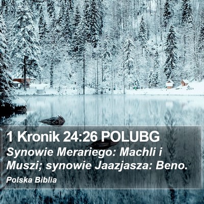 1 Kronik 24:26 POLUBG Bible Verse Image
