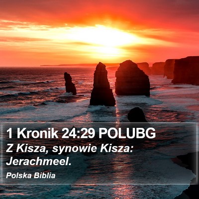 1 Kronik 24:29 POLUBG Bible Verse Image