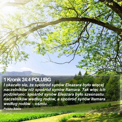 1 Kronik 24:4 POLUBG Bible Verse Image