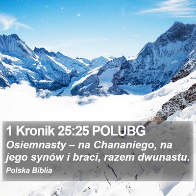 1 Kronik 25:25 POLUBG Bible Verse Image