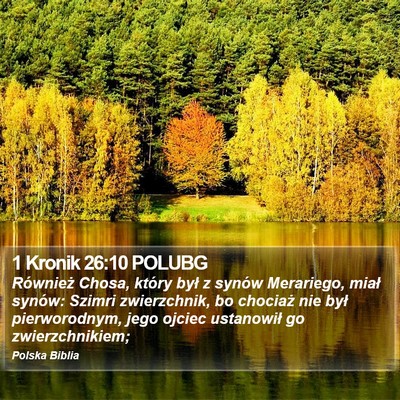 1 Kronik 26:10 POLUBG Bible Verse Image