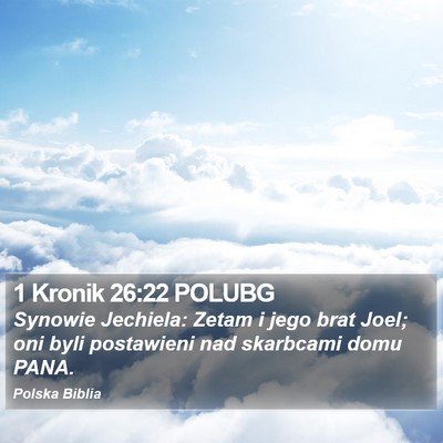 1 Kronik 26:22 POLUBG Bible Verse Image