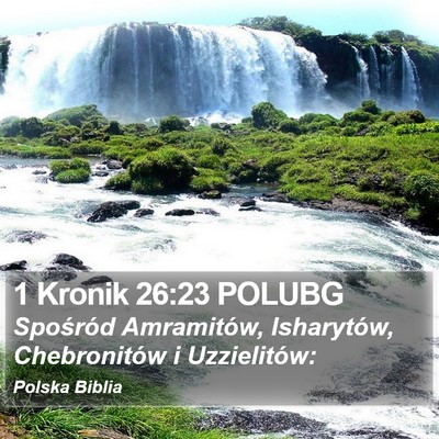 1 Kronik 26:23 POLUBG Bible Verse Image