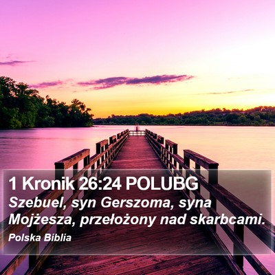 1 Kronik 26:24 POLUBG Bible Verse Image