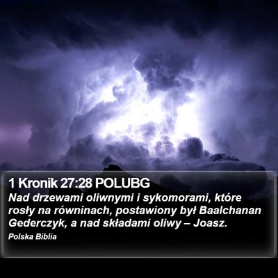 1 Kronik 27:28 POLUBG Bible Verse Image